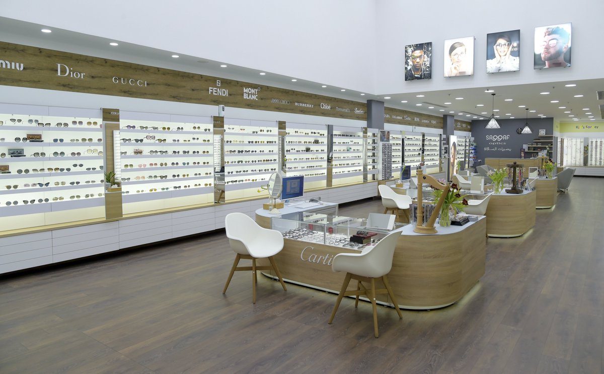 PresentaNova's tweet photo. Wood inspired interior design for Al Saggaf optical shop #customdesign #opticalretaildesign #optical #opticalshop #interiordesign https://t.co/FSYXbQ27k7