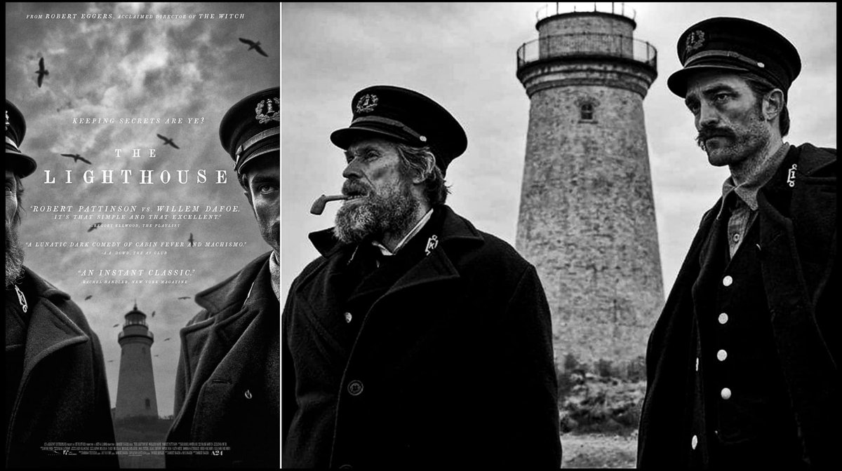 In 2019, ROBERT EGGERS directed ROBERT PATTINSON and WILLEM DAFOE in the adaptation of EDGAR ALLAN POE's latest novel. Although 'THE LIGHTHOUSE' is not the official title of the novel since Poe died shortly after starting to write it in 1849.