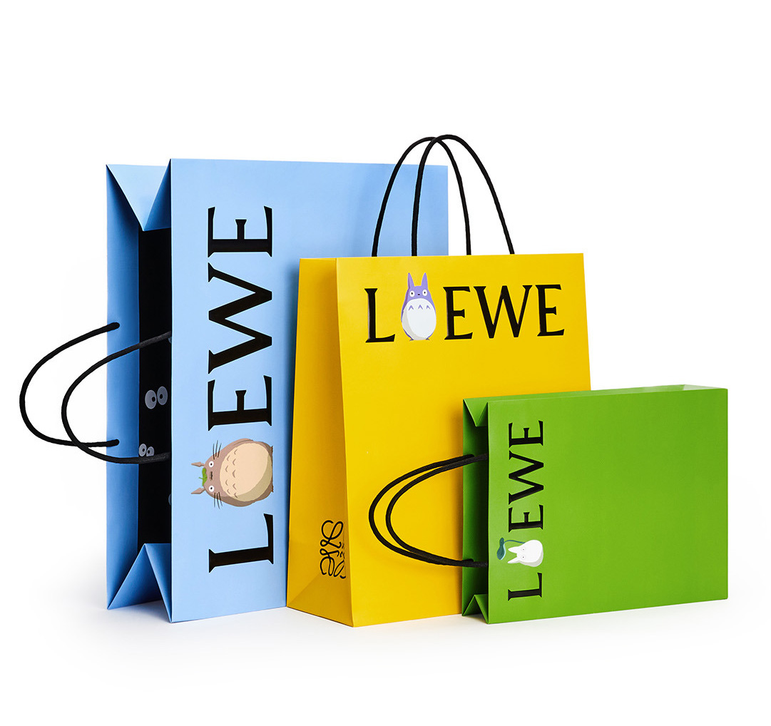 Loewe ロエベ 紙袋 ショッパー ブランド - ラッピング・包装