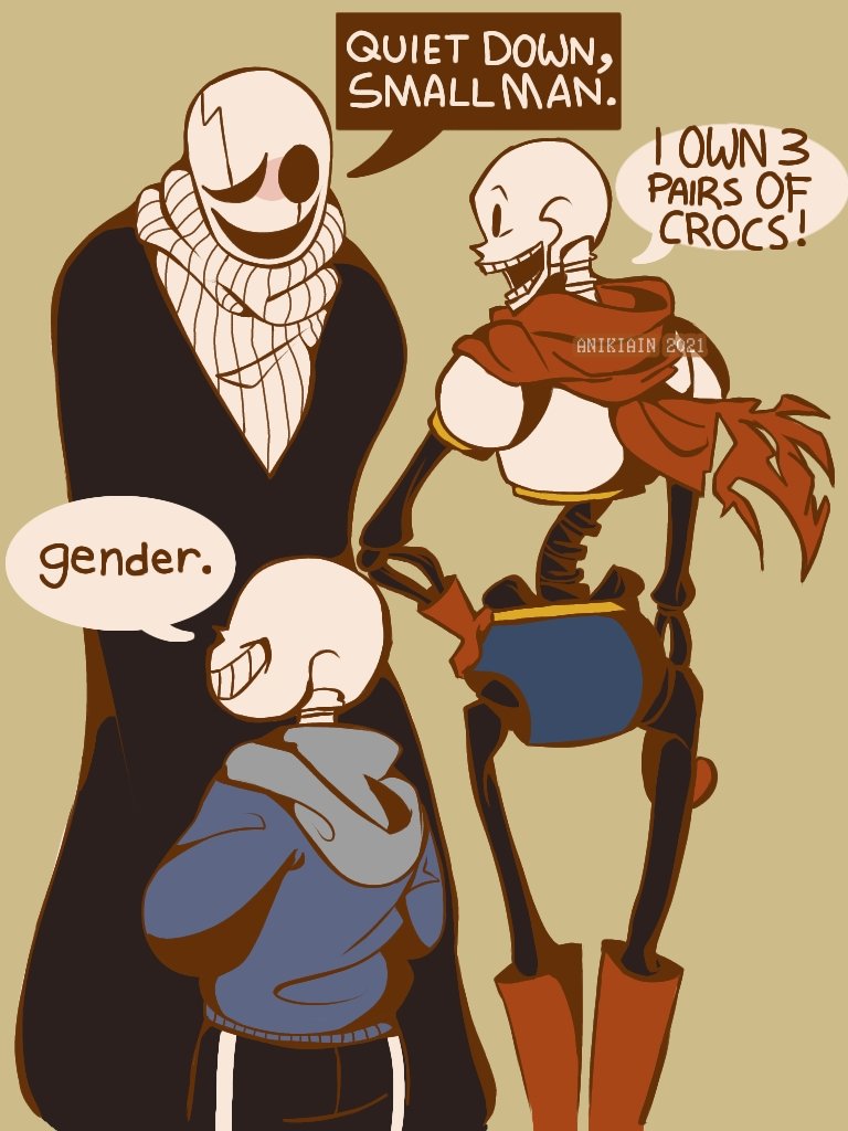 Sans Has Anyone Done This Yet アンダーテール Undertale Undertale好きさんと繋がりたい Undertalefanart Sans Gaster Papyrus