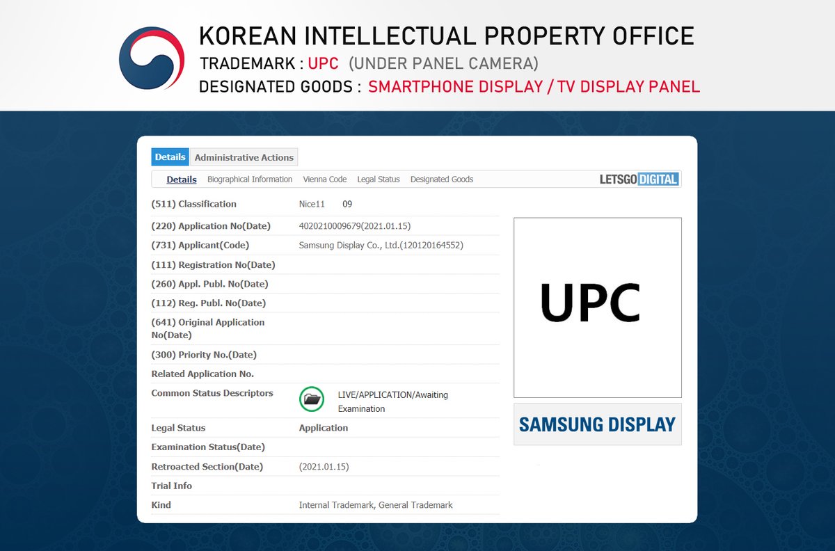 letsgodigitalNL's tweet photo. Samsung Under Panel Camera (UPC)
https://t.co/B2XTSu55DE
- For Smartphone display and TV display panel
#Samsung #SamsungTV #UnderPanelCamera https://t.co/xER9XQbtoS