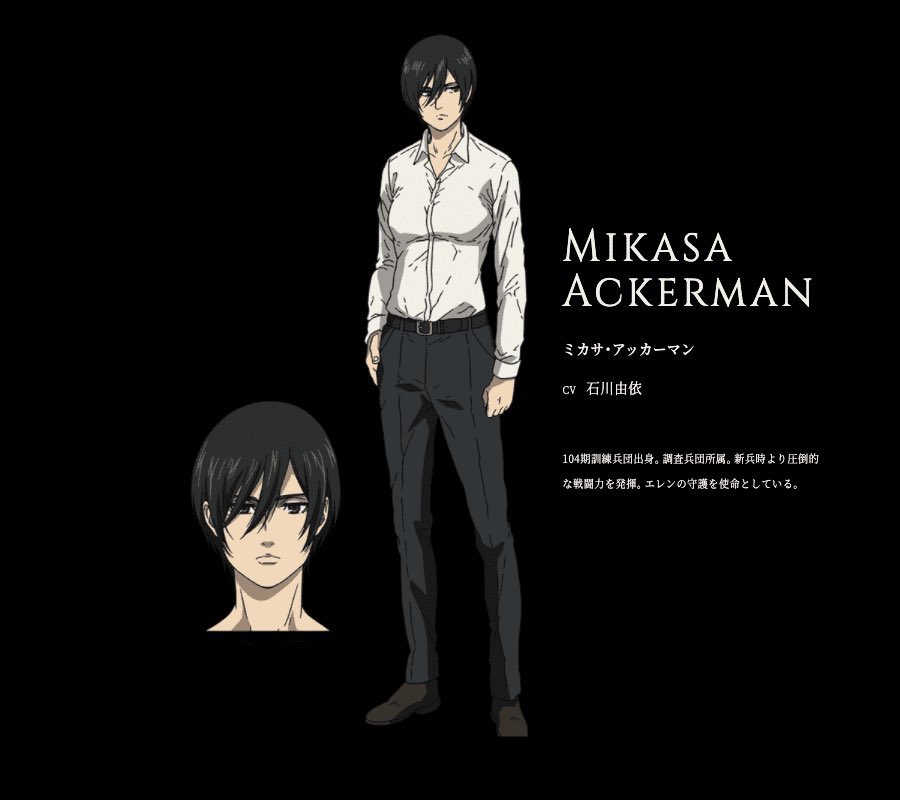 ดราม่าไม่หยุดไม่หย่อนกับเรื่องหุ่นมิคาสะ มันทำไมเหรอ ทหารหญิงที่แบกหอกไฟฟ้าคนเดียวได้แปดอันไประเบิดคอไททันค้อน อุ้มเอเรนหนีออกมาจากไททันค้อนได้ แกจะให้มิคาสะเป็นคนอ่อนแอร่างบางเหรอ แล้วเลิกได้เลิกที่บอกว่าอยากให้มิคาสะผมยาวนมใหญ่ ทุเรศโว้ย