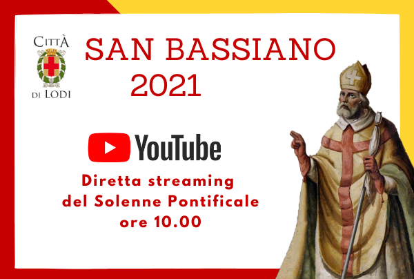 FESTA PATRONALE DI SAN BASSIANO
Link alla diretta streaming, a partire dalle ore 10.00, del Solenne Pontificale preceduto dai tradizionali discorsi del Sindaco di Lodi, Sara Casanova, e del Vescovo di Lodi, mons. Maurizio Malvestiti.
https://t.co/gx7UBMO7Fb https://t.co/8f8QJNHc92
