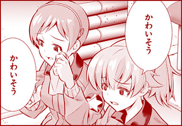 灰色服のプリン ガルパン総合情報アカウント Gup News ガルパン漫画情報 ガールズ パンツァー 劇場版variante 第33話 サンダース Amp ワライダスー 後編 T Co 4fn7rgvedi Garupan アリサ車のモブちゃん達も登場 T Co