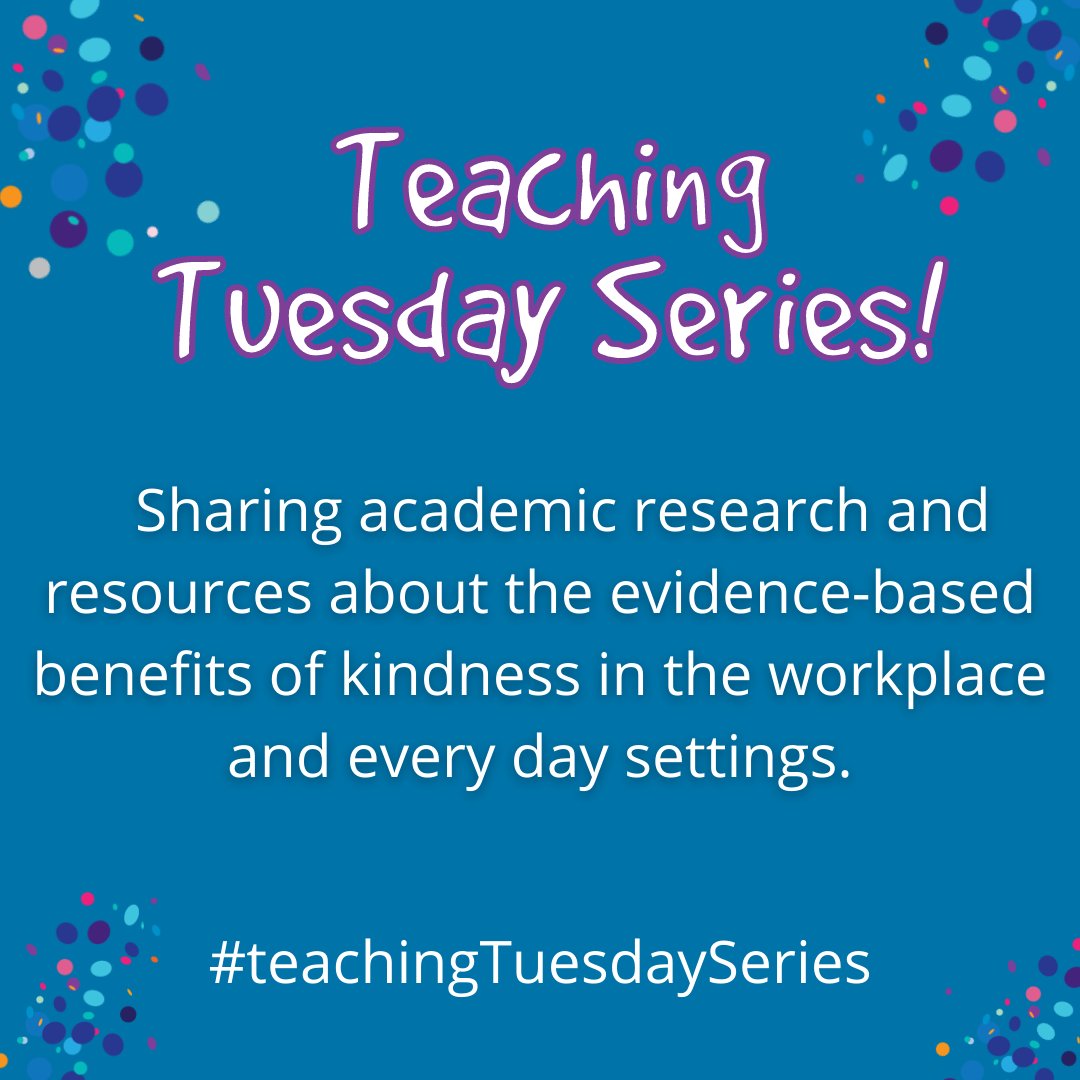 For this week’s Teaching Tuesday, follow the link below to read ‘Why is it so hard to be kind? Part 1’ - the first of a three-part series by Lorraine Dickey of The Narrative Initiative. 

linkedin.com/pulse/why-so-h…

#kindnessworkshere #20yearsofhush #teachingTuesday