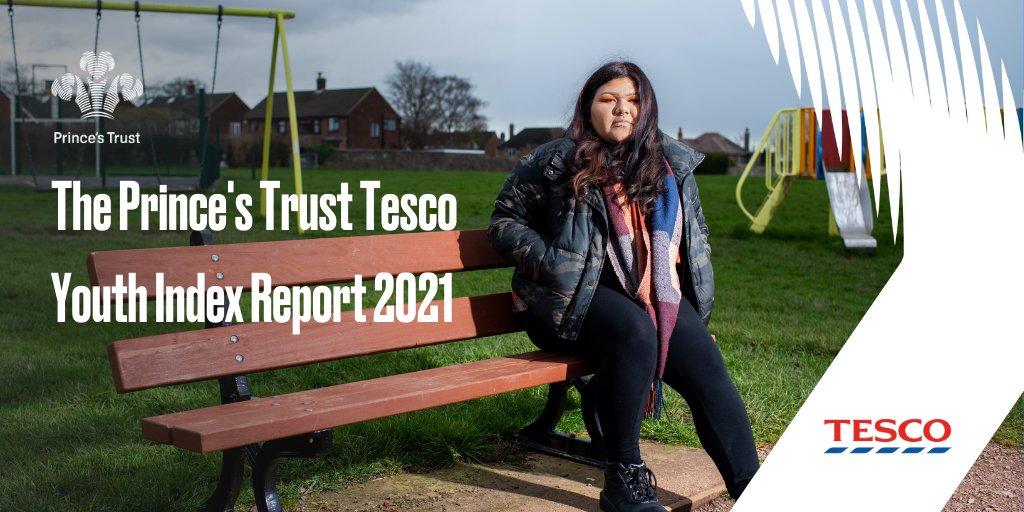 Breaking news! The Prince's Trust <a href="/Tesco/">Tesco</a> #YouthIndex report reveals the pandemic has taken a devastating toll on young people's mental health, with the unemployed worst affected. Read the full report here > bit.ly/2XBOYVV