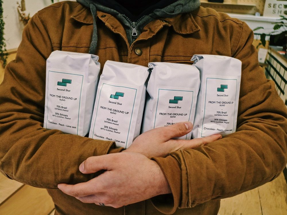 Make your mornings count and enjoy the smooth tasting 'From the Ground Up' coffee to get those creative juices flowing.

Available in our shops or via our website 👉 secondshotcoffee.co.uk/shop/