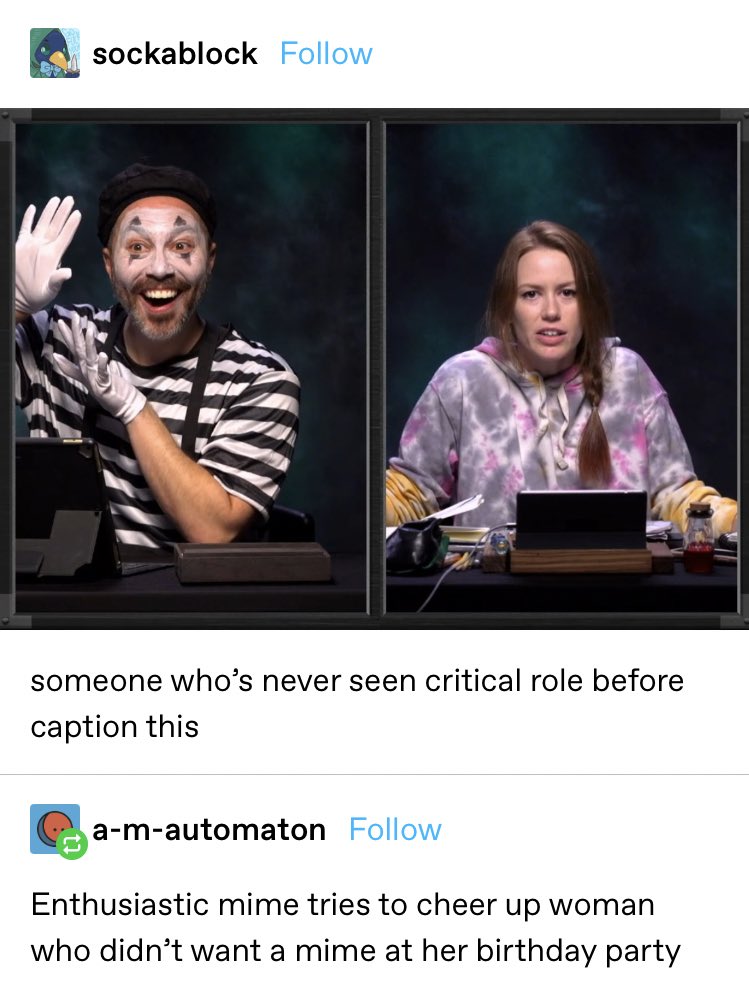 thread of my favorite critical role posts that i think about all the time