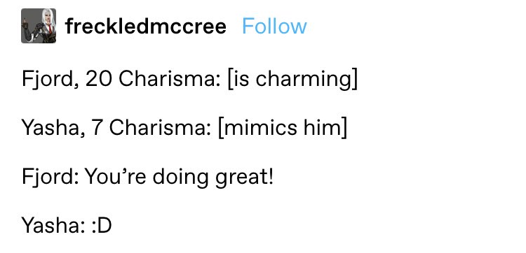 thread of my favorite critical role posts that i think about all the time