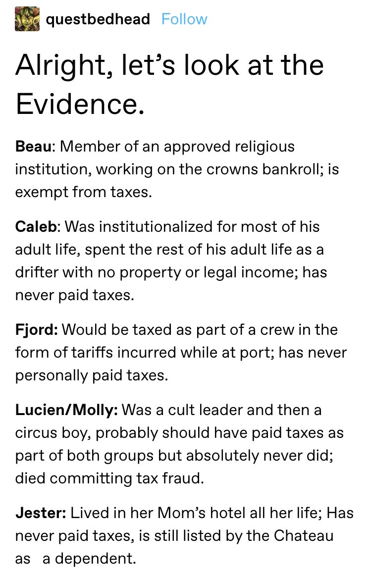 thread of my favorite critical role posts that i think about all the time