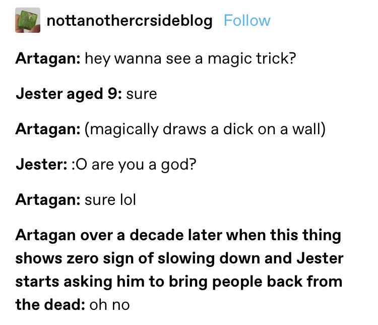 thread of my favorite critical role posts that i think about all the time