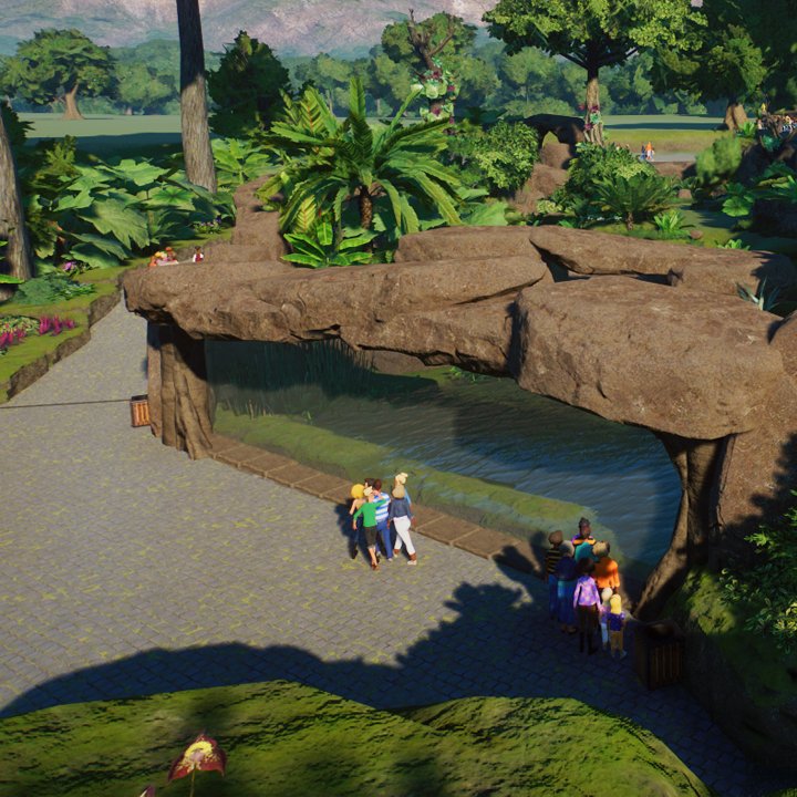 ninegems1's tweet photo. I built formosan black bear habitat. Create a natural cave-shaped shelter under a cabin balcony. Speed build video in here: https://t.co/AQADinZQYJ
#planetzoo https://t.co/20XNz4IdBd