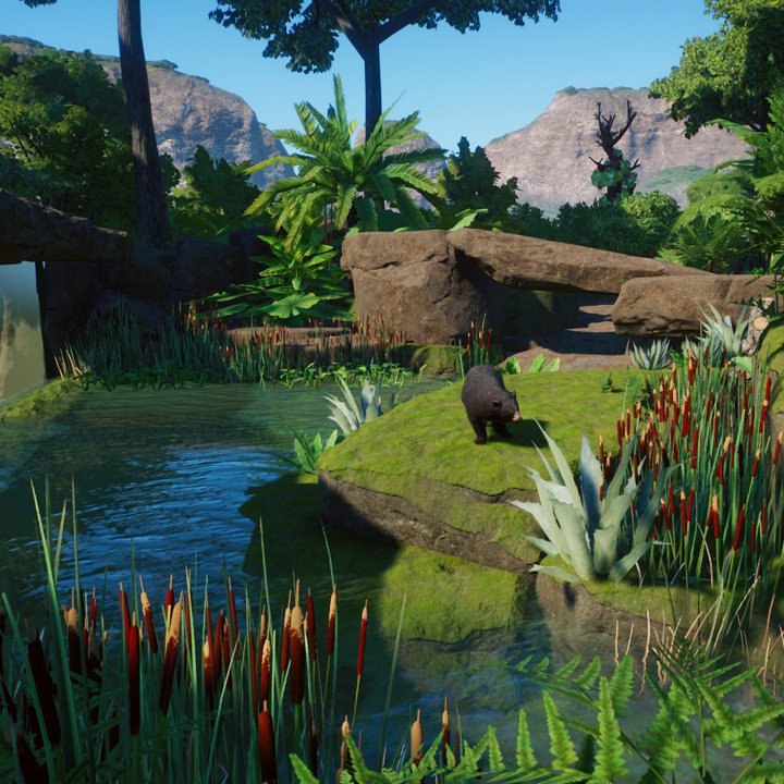 ninegems1's tweet photo. I built formosan black bear habitat. Create a natural cave-shaped shelter under a cabin balcony. Speed build video in here: https://t.co/AQADinZQYJ
#planetzoo https://t.co/20XNz4IdBd