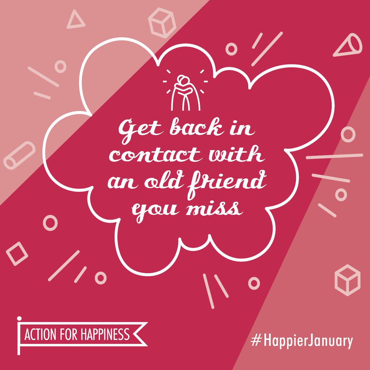 Action for Happiness tweet media