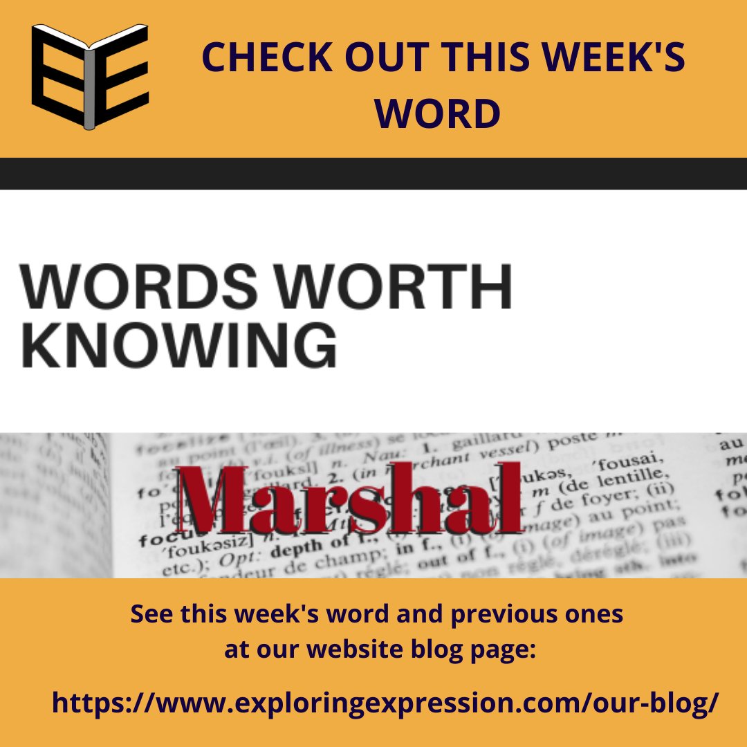 exexadmin's tweet image. Each week Exploring Expression introduces a new word and provides interesting related comments.  Check out this week&apos;s word at exploringexpression.com/our-blog/
#learningresources  #exploringexpression #words #vocabulary #languagearts #English
