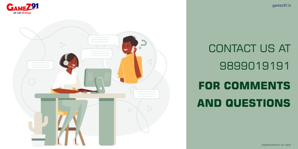 GameZ91official's tweet image. Get in touch with our customer care team for any suggestions!
#GameZ91 #Games91 #AbSabKhelenge #customercare #customercarenumber #queries #doubts #contact #dial #distributor #businessmodel  #customerservice #customersatisfaction #business #customerexperience #customer