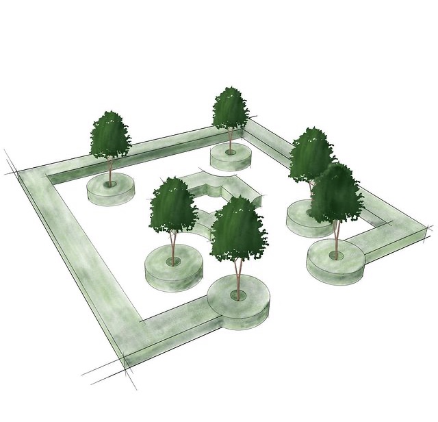 BAGDcourses's tweet image. #StudentSpotlight: "Playing with perspective", drawing by #BAGDstudent Marco Alfieri. 📐🌱

Check out more of his great #gardendesign work: bit.ly/3jXqPlk

#gardendesigner #gardening #BAGD