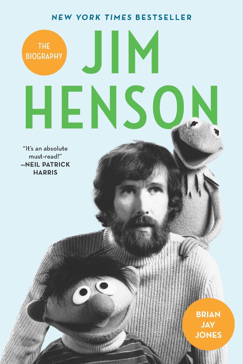 Oh, and one more thing - If you want to learn more about Jim Henson, check out  @brianjayjones’ definitive biography of him...