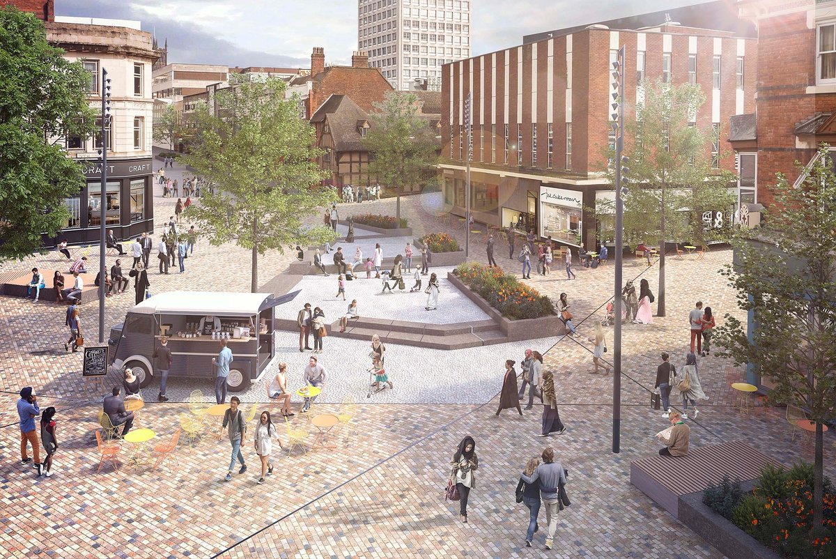 Council to begin works in coming months to transform west of city centre after accepting Govt’s Future High Streets Fund offer of £15.7m. Covers 38 acres on Victoria St, Bell St, Cleveland St, Fold St &amp; public realm around Civic Halls  &amp; Westside.
More 👉 orlo.uk/1TMrx