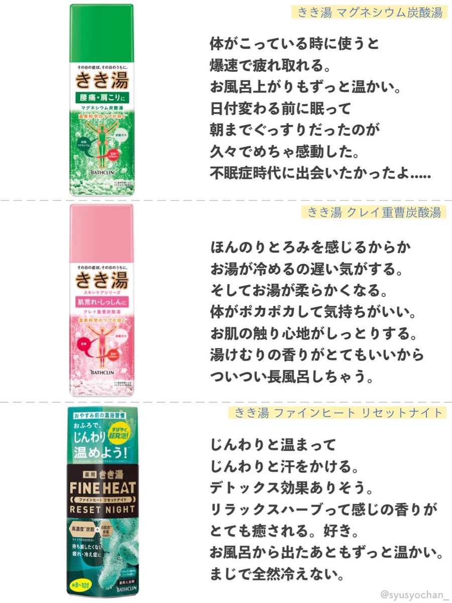 睡眠の質も上がるかも！入浴剤を集めるのが趣味という方おすすめの入浴剤がこれ！