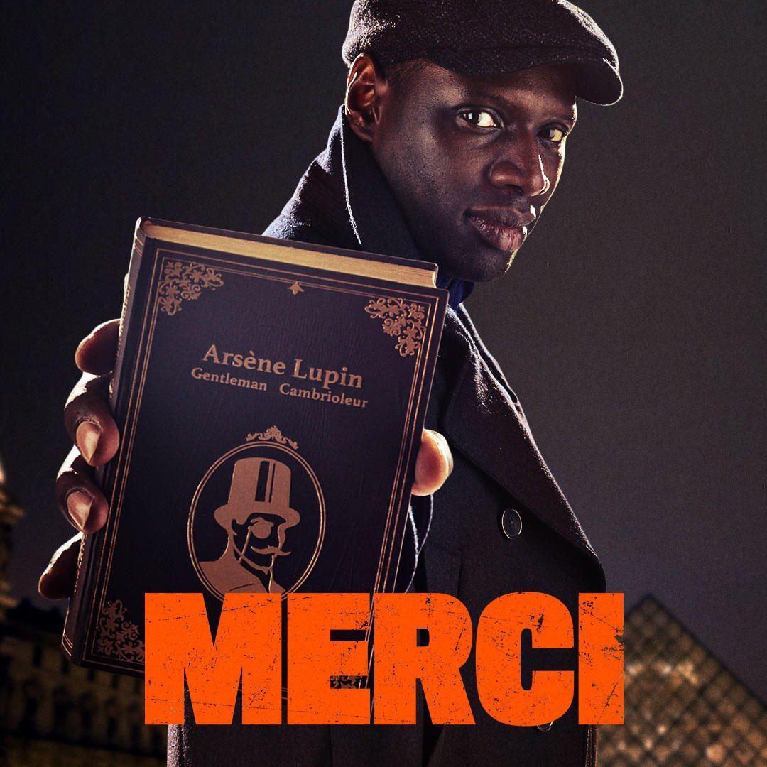 70 millions c’est fou ! 
Si fier que Lupin soit LA première série française Netflix  à rencontrer un tel succès international !
Sans vous, cela n’aurait pas été possible. 
Merci à tous 🙏🏾🇫🇷