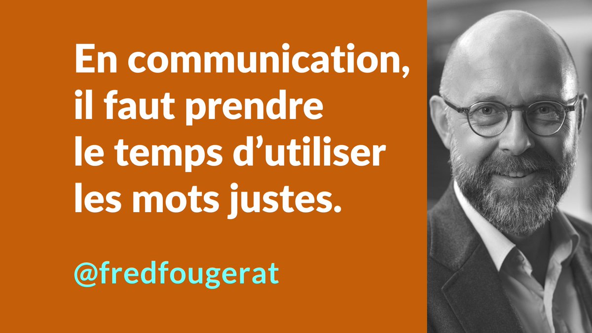 fredfougerat's tweet photo. Un bon #contenu en #communication, c’est notamment le respect du sens des mots. https://t.co/FfXSjlC6gx