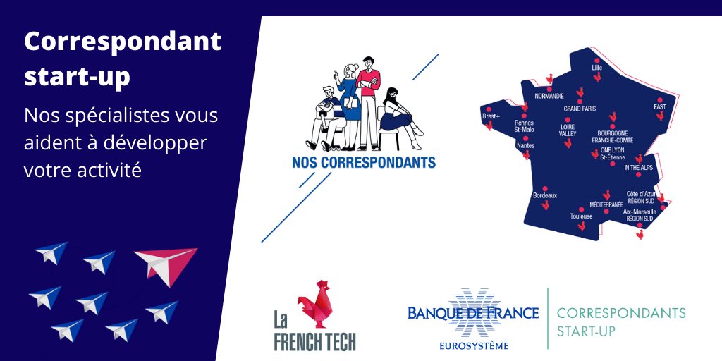 banquedefrance's tweet photo. #Startup Dans chaque capitale French Tech, un correspondant est là pour vous écouter, vous accompagner et faciliter la recherche de vos solutions de #financement. Quel que soit le stade de développement de votre #projet, contactez-le 
👉 https://t.co/6H49ePCQti
 @FrenchTechCtral https://t.co/4XnOPFOQ4P