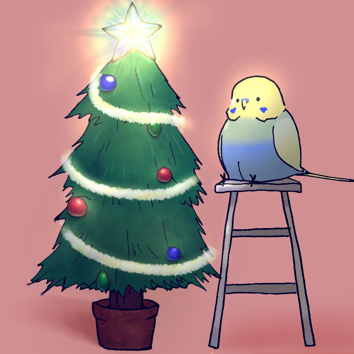 インコのりんちゃん君 セキセイインコのイラストを描いています 鳥が好きな創作者フォロー祭り T Co Ldv0fxyaiv Twitter