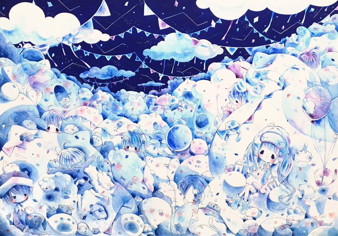 「水彩」のTwitter画像/イラスト(人気順｜RT&Fav:50)｜21ページ目