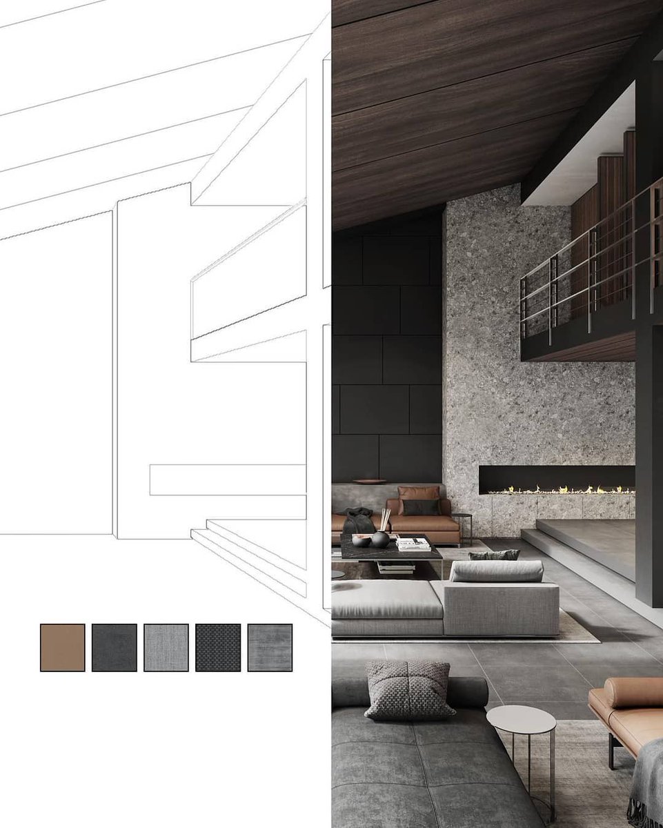 Zenolightren's tweet photo. Minimalist Kitchen Design  @buchigladness. 

NB: Note the Fabrics, Texture and Materials used!! 

Swipe left 😍

Proudly Nigerian 🇳🇬 Product 

 #sketchlikeanarchitect #thearchitecturestudentblog #arch_more #perspective #dailydrawing #archi_students https://t.co/ZMtv6NsqLn
