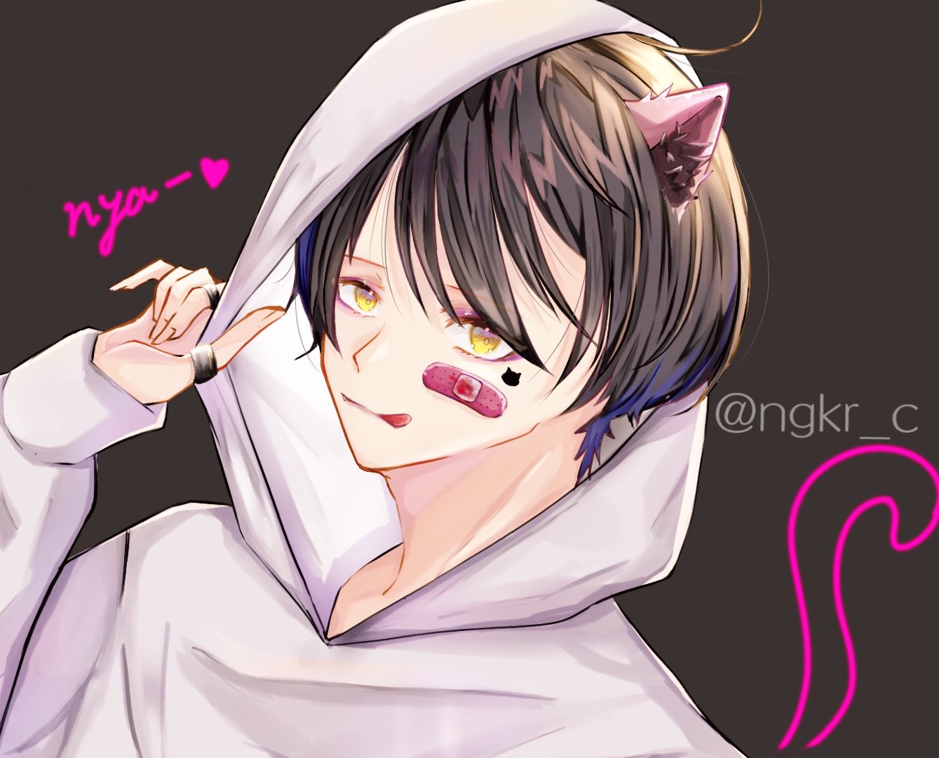 永倉 噛み付くぞっ 創作イラスト T Co Z9hb3578qg Twitter