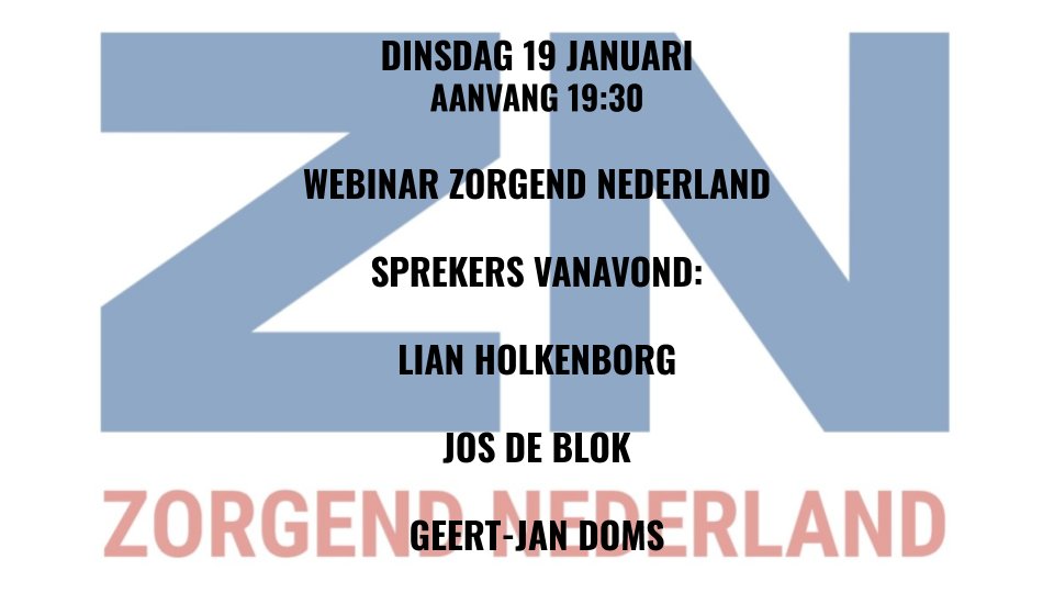 Mis het niet!
Doe mee via: us02web.zoom.us/j/81984635506