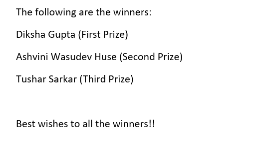 #NITIE proudly congratulates the winners of “KVIC’s Paint #branding and #marketing strategy” #competition held in December 2020 in collaboration with @kvicindia, an apex organization under @minmsme  

#Competition #KVIC https://t.co/Kwir9ExSsq