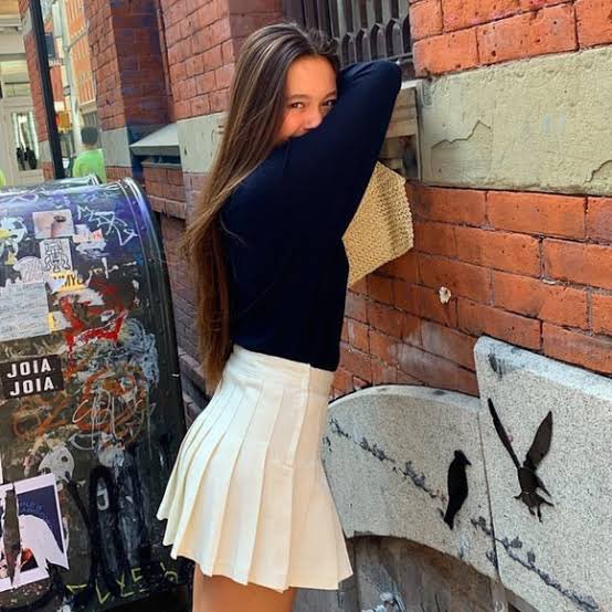 มะก่อนตอนเกาหลีฮิตกระโปรงแบบมีแต่ คนชอบแซวว่าไปตีเทนนิสหรอ พอตอนนี้เมกาฮิตทั้งบ้านทั้งเมือง คนแซวอุ้ยสายฝอจัง กุงง1