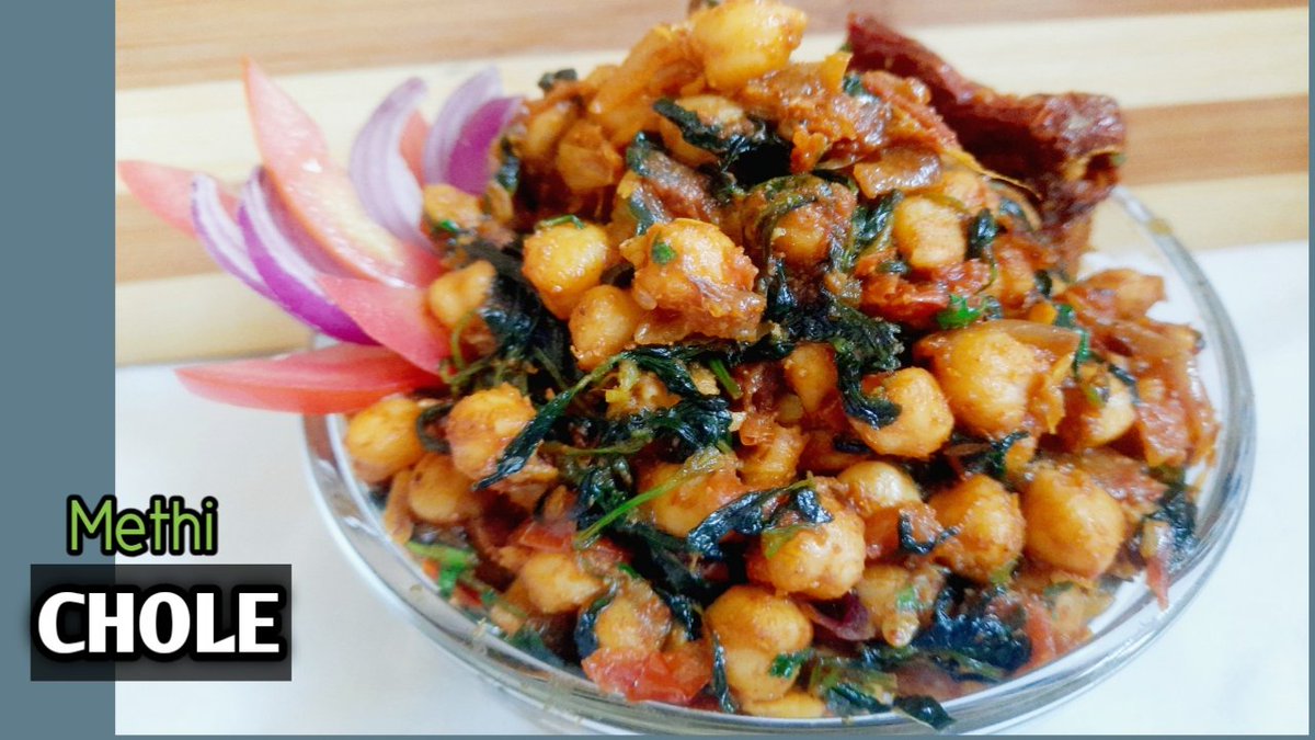 Methi Chole Punjabi style
youtu.be/wDgiP_yM9MU