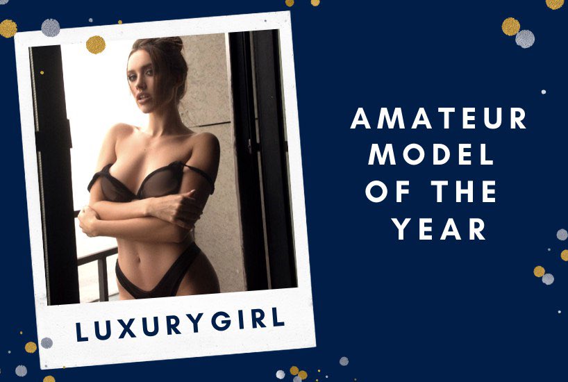 Hooray! I’m an amateur model of the year on @Pornhub! My dearest viewers, thank you a lot for watching