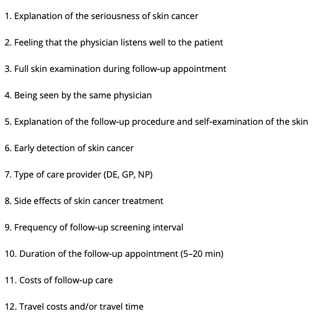 #Follow-up is a key part of #skincancer care. This paper explores important factors from a #patient perspective regarding #basalcellcarcinoma follow-up. Read it here ow.ly/2bpg50DaJ8j We'd also love to hear your thoughts - both healthcare professionals and patients! #SHD