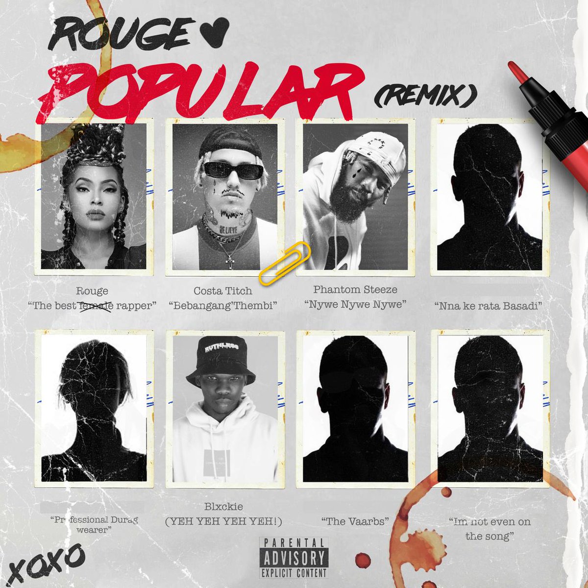 Rouge_Rapper's tweet photo. ⚠️MUSIC ALERT⚠️ POPULAR REMIX LOADING... LET'S RAP❗❗
CLASS REPS: @costatitchworld
@PHANTOMSTEEZE 🎓🏫
Guess who else made "Class Rep"😎
#POPULARREMIX 🎓🏫
#ROUGEUNIT https://t.co/48TwljW4lV