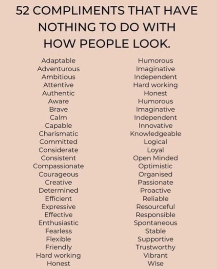 addicted_self's tweet photo. Looking To Give Someone A compliment?
How about starting with some of these.....
For More visit https://t.co/MZTJkJ2x6N
#hope #sober #happy #stronger https://t.co/DfbeoSPZh4