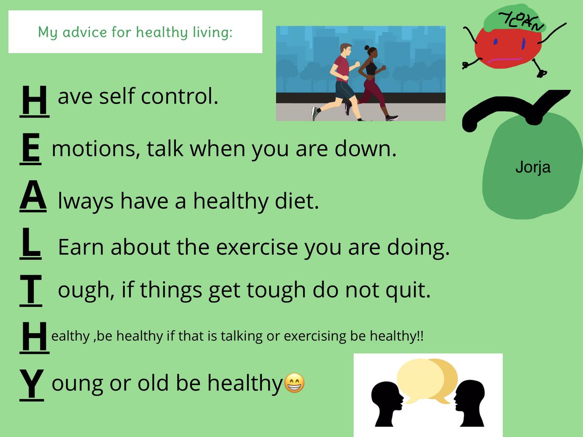Some super Healthy Living posters and poems created by Year 5 #lockdownlearning <a href="/DaltonStMarys/">DSM Primary School</a> So proud of our children! 💚