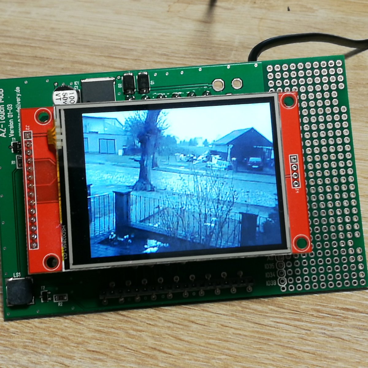 HWHardsoft's tweet photo. Simple video surveillance via ESP32-cam and AZ-Touch MOD (ESP32 + ili9341) in QVGA resolution
https://t.co/CViFPQDyVB
#videosurveillance #esp32 #esp32cam #aztouch #arduitouch #arduino #ili9341 https://t.co/cRMIvNQh42