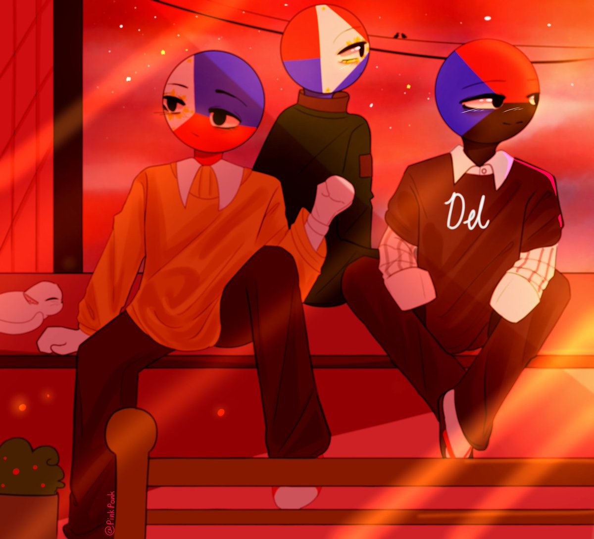 The boys
#CountryHumans