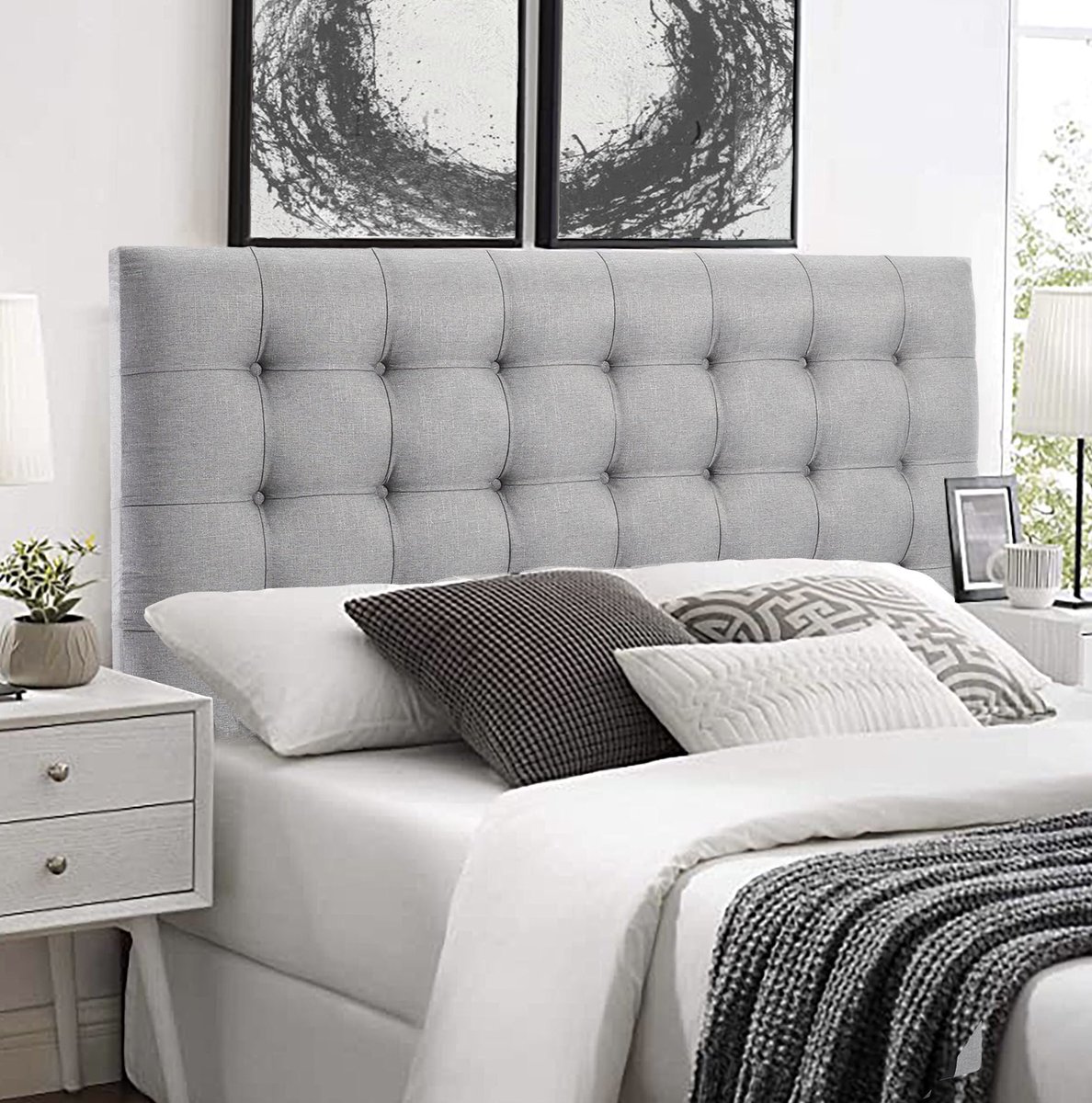 zoeyonlinesa's tweet photo. ITS FINALLY HERE !!!

Our Zeus headboard is launched on @TAKEALOT 

Our button headboard is a guaranteed showstopper , adding a touch of sophistication and class to every bedroom . This headboard will work in both modern or more traditional styles of decor https://t.co/YyhPaONfiR