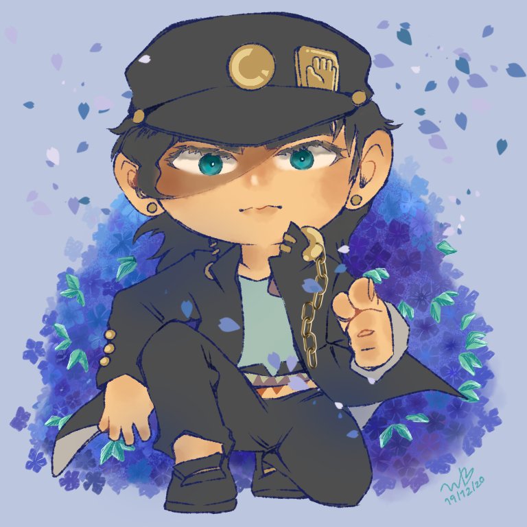 Xanadu_BOO's tweet photo. Day 18 Jotaro💐🐬💙💜
#drawcember2020 #drawing
#JojosBizarreAdventure #jjba
#jjbafanart #jojofanart https://t.co/eUyYQorX57