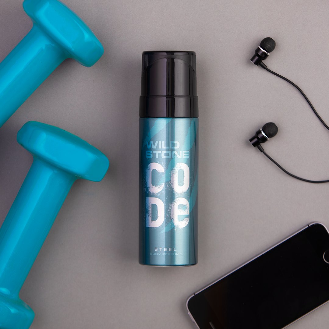 codeofficial_in's tweet photo. You never realise how long a minute is until you exercise.
Thank god, we have music & long-lasting fragrance, strong enough for that extra push.
Grab Your Code | https://t.co/MrpYJOt37E
#CodeDeo #CodeSteel #Steel #NoGas #BodySpray #LongLasting #TheManCode #MensDeo #DeosForMen https://t.co/Xk7j3ZmHWG