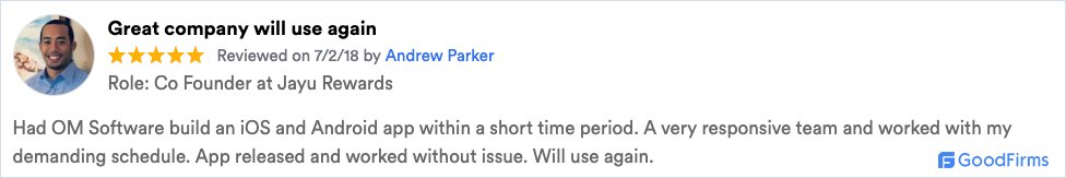 omsoftware's tweet image. goodfirms.co/directory/city…
𝑻𝒉𝒆 𝑺𝒆𝒓𝒗𝒊𝒄𝒆𝒔 𝒐𝒇 𝑷𝒖𝒏𝒆’𝒔 &quot;𝑶𝒎 𝑺𝒐𝒇𝒕𝒘𝒂𝒓𝒆&quot; 𝑹𝒆𝒄𝒆𝒊𝒗𝒆𝒔 𝑪𝒐𝒎𝒎𝒆𝒏𝒅𝒂𝒕𝒊𝒐𝒏 𝒇𝒓𝒐𝒎 𝑮𝒐𝒐𝒅𝑭𝒊𝒓𝒎𝒔 𝒂𝒔 𝑻𝒉𝒆 𝑻𝒐𝒑 𝑴𝒐𝒃𝒊𝒍𝒆 𝑨𝒑𝒑 𝑫𝒆𝒗𝒆𝒍𝒐𝒑𝒎𝒆𝒏𝒕 𝑪𝒐𝒎𝒑𝒂𝒏𝒚.
#omsoftware #softwarecompany #Feelingproud