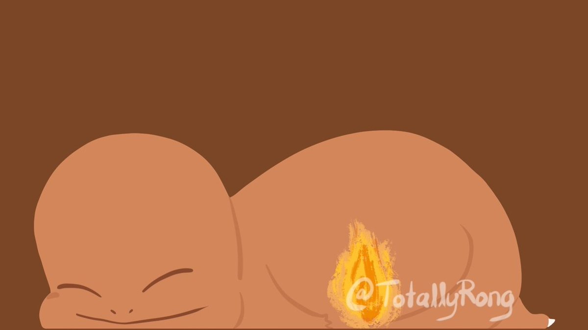TotallyRong's tweet photo. Char Char! Still need to learn how to paint fire. #Pokémon #Charmander #Project151 https://t.co/s9GCMvolpV