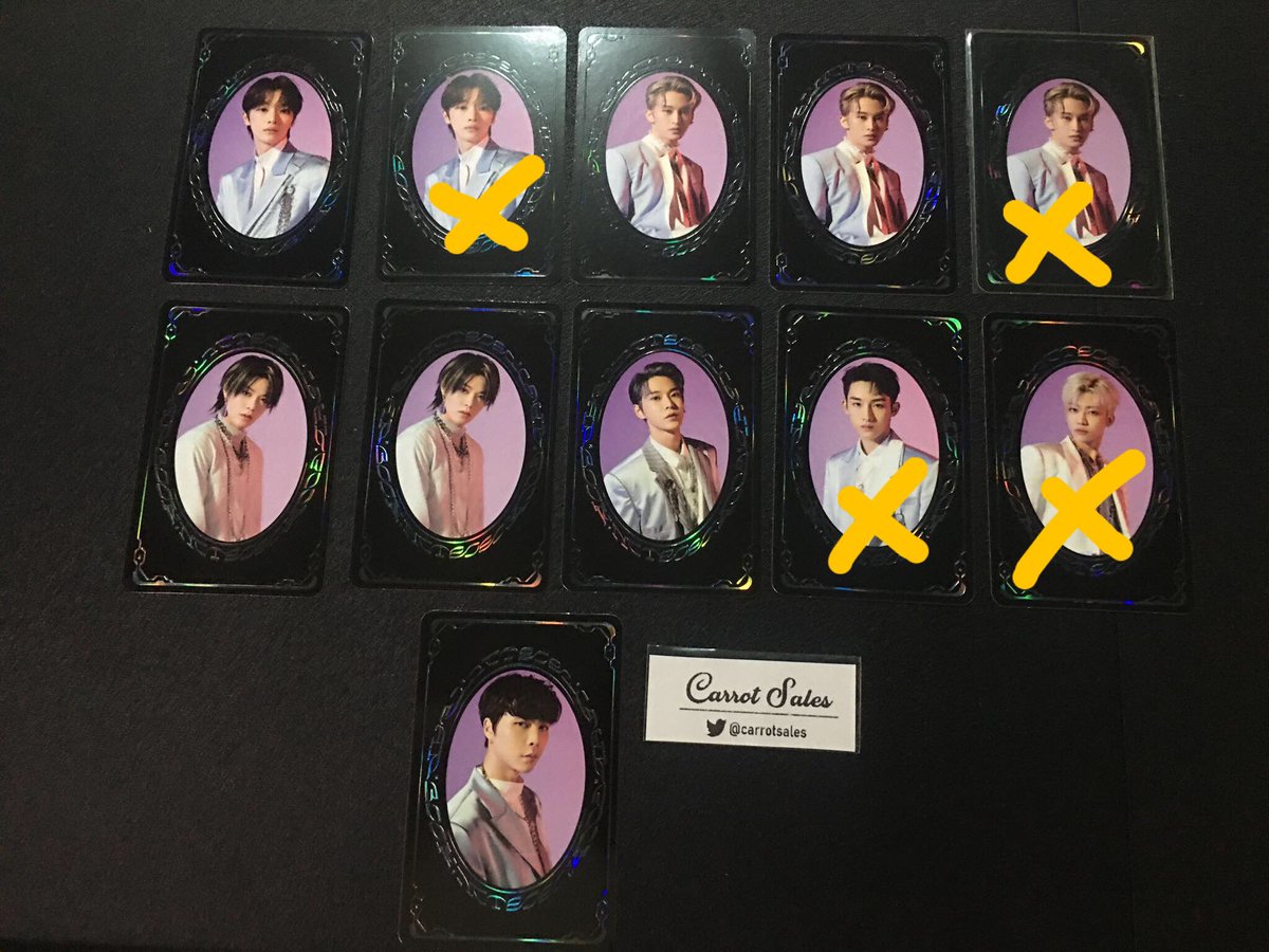 wts lfb ph

NCT 2020 Resonance Pt1 

sungchan - 385
mark - 400
yuta - 320
doyoung - 400
johnny - 320

🏷 nct trade part1 pt 1 part 1 onhand pc photocards ybc