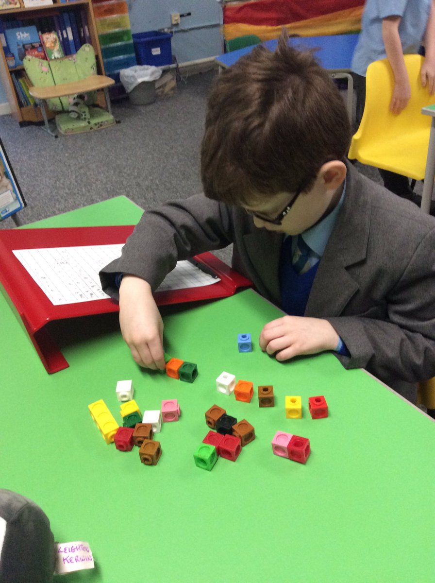 StVincentsL12's tweet image. Primary have been learning about fractions recently. Using physical resources helps us and keeps our hands busy too!  #VI #MakeMathsFun #fractions #half #quarters #thirds