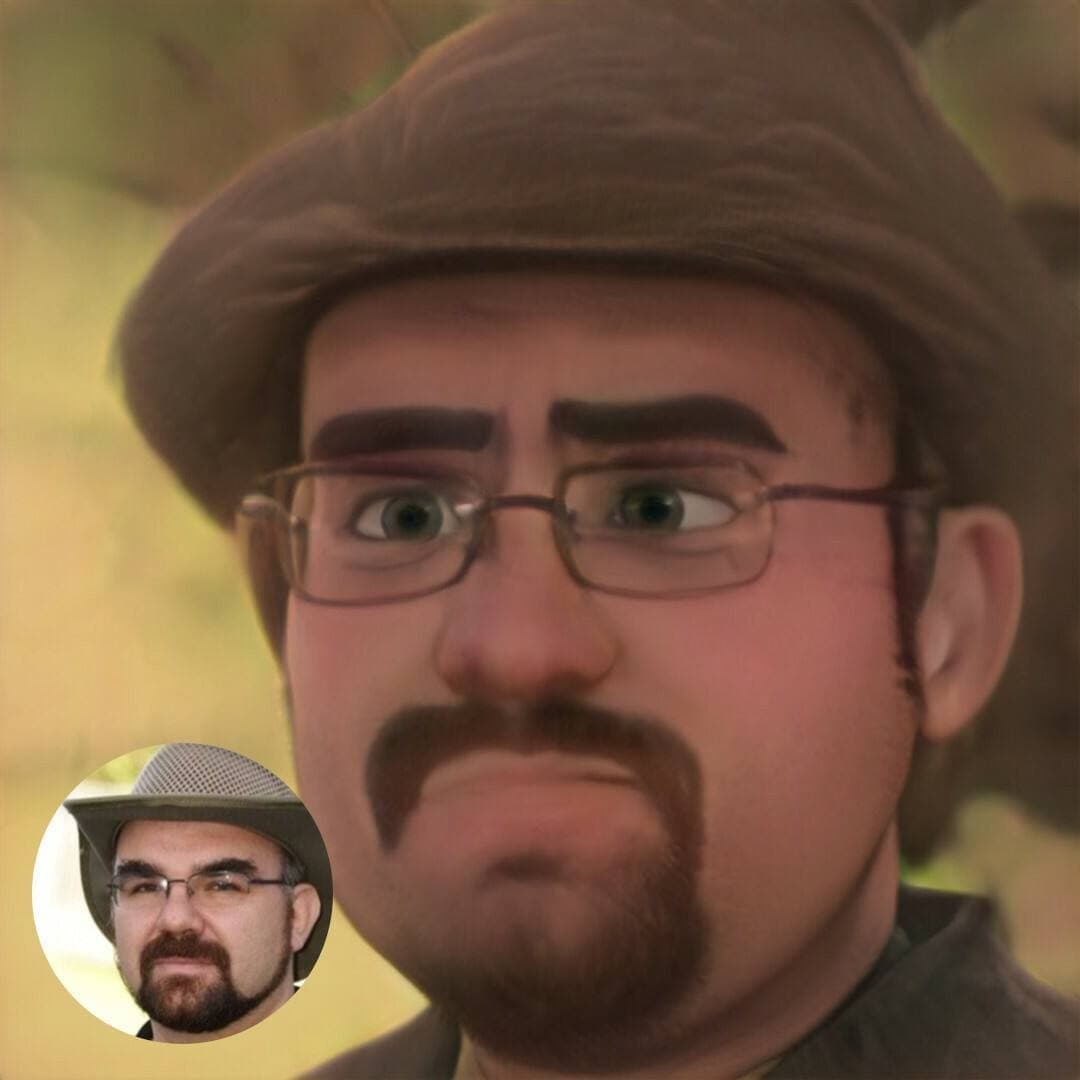SlavikInfoSec's tweet photo. that pixar app is good https://t.co/h883alXDcy